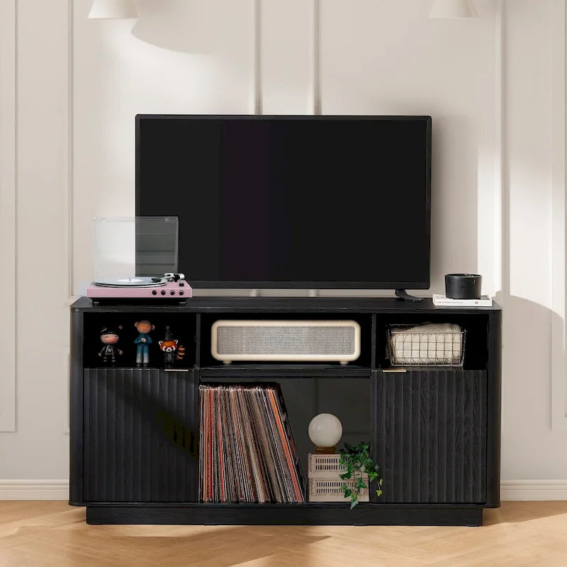 Meuble TV avec cheminée électrique 59 pouces