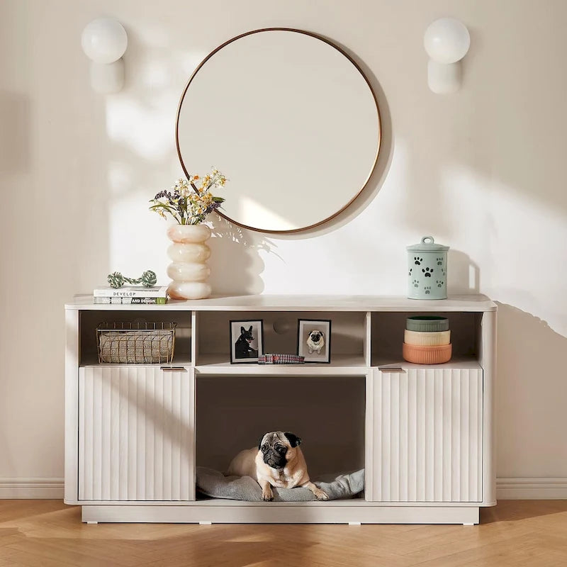 Meuble TV avec cheminée électrique 59 pouces