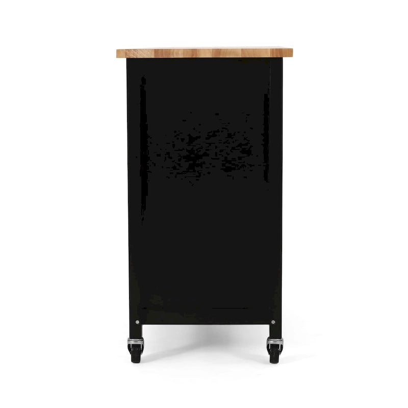 Chariot de cuisine moderne à roulettes — L 106,05 x P 48 x H 89,5 cm