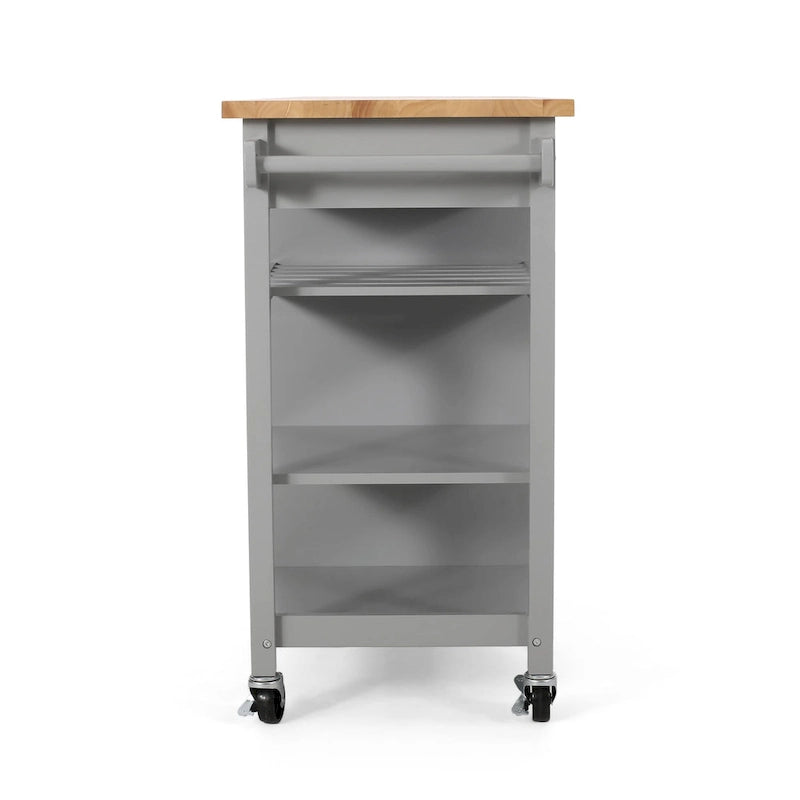 Chariot de cuisine moderne à roulettes — L 106,05 x P 48 x H 89,5 cm