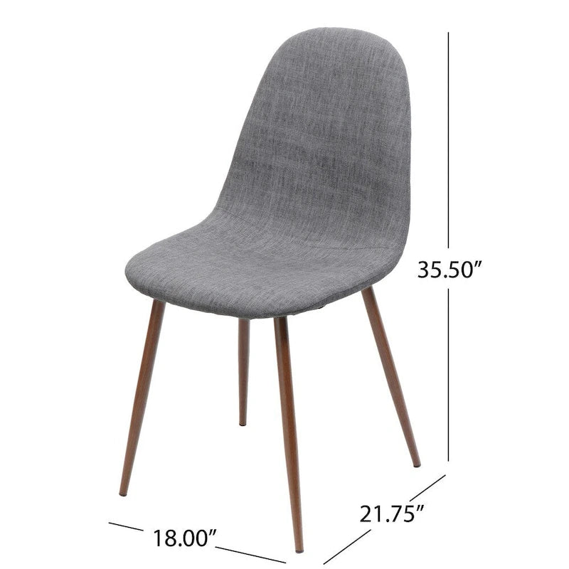Chaises de salle à manger style Mid-Century (Lot de 2)