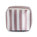 Pouffe Carré Moelleux d'Intérieur/d'Extérieur de 45 x 45 cm