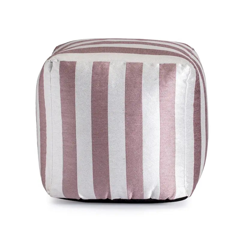 Pouffe Carré Moelleux d'Intérieur/d'Extérieur de 45 x 45 cm