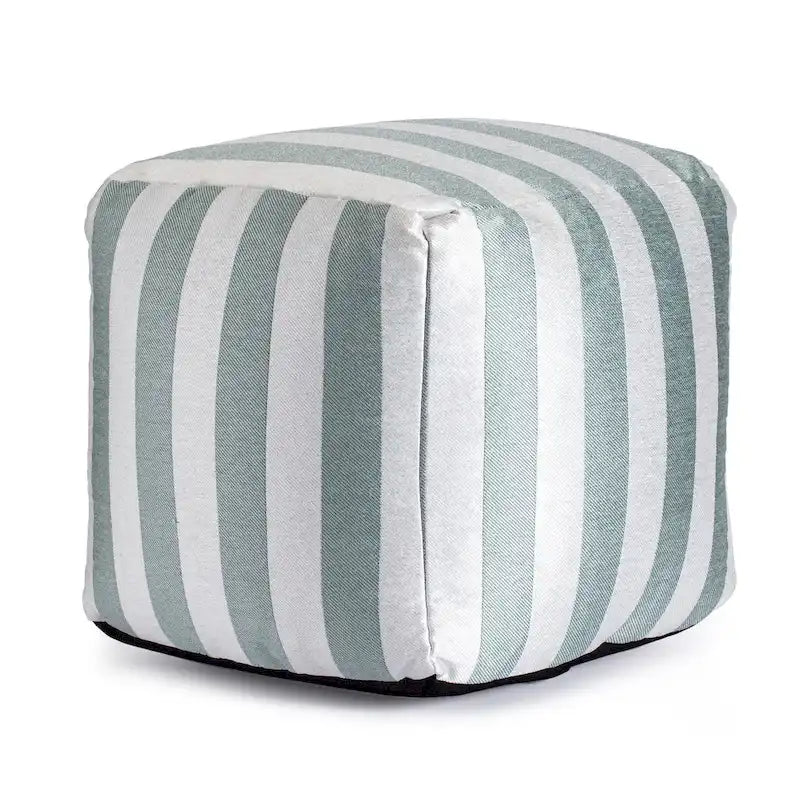Pouffe Carré Moelleux d'Intérieur/d'Extérieur de 45 x 45 cm