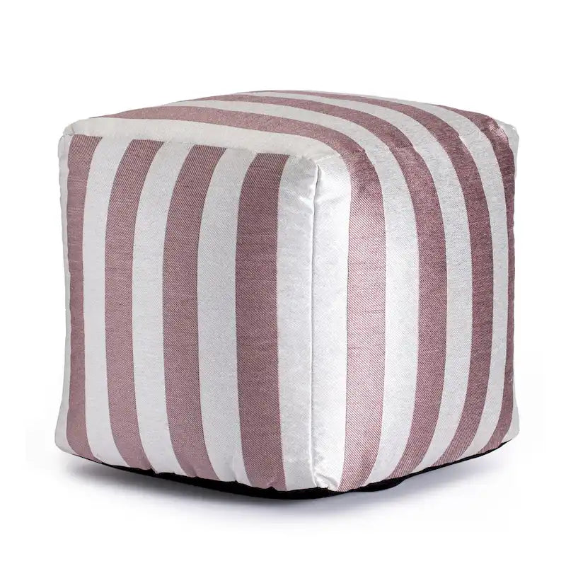 Pouffe Carré Moelleux d'Intérieur/d'Extérieur de 45 x 45 cm