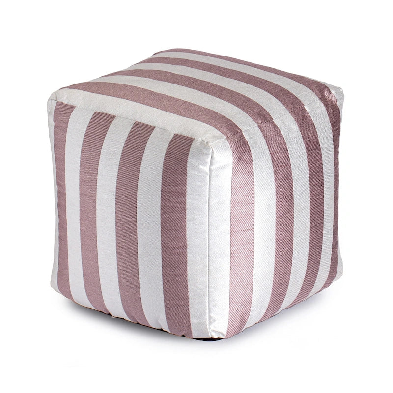 Pouffe Carré Moelleux d'Intérieur/d'Extérieur de 45 x 45 cm