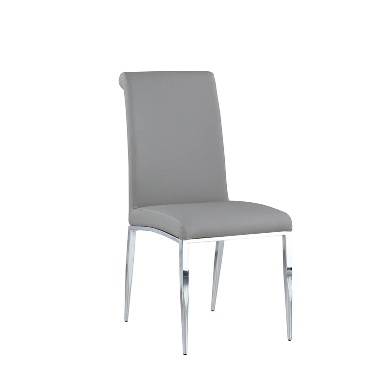 Chaises d'appoint cantilever rembourrées modernes (lot de 4)