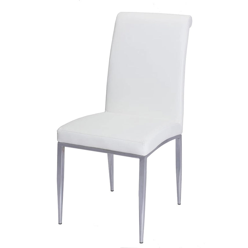 Chaises d'appoint cantilever rembourrées modernes (lot de 4)