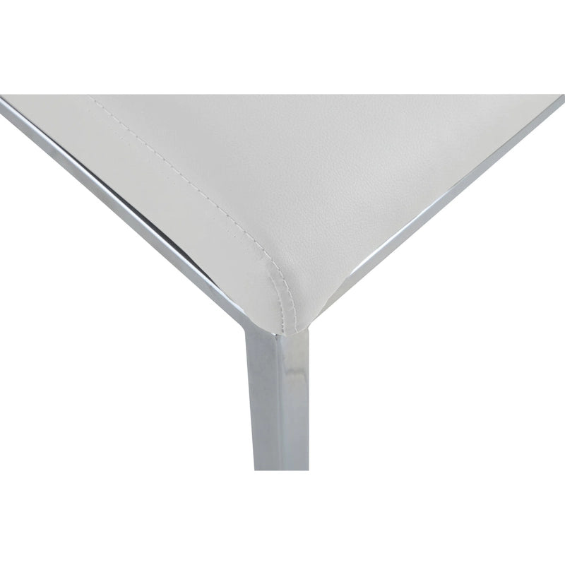 Chaises d'appoint cantilever rembourrées modernes (lot de 4)