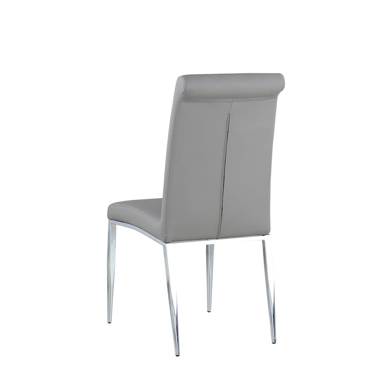 Chaises d'appoint cantilever rembourrées modernes (lot de 4)