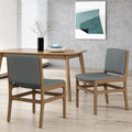 Chaises de salle à manger rembourrées - deux chaises par ensemble