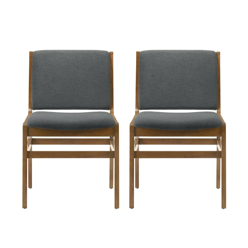 Chaises de salle à manger rembourrées - deux chaises par ensemble