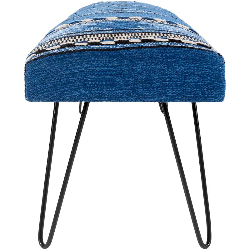 Banc rembourré de style sud-ouest moderne