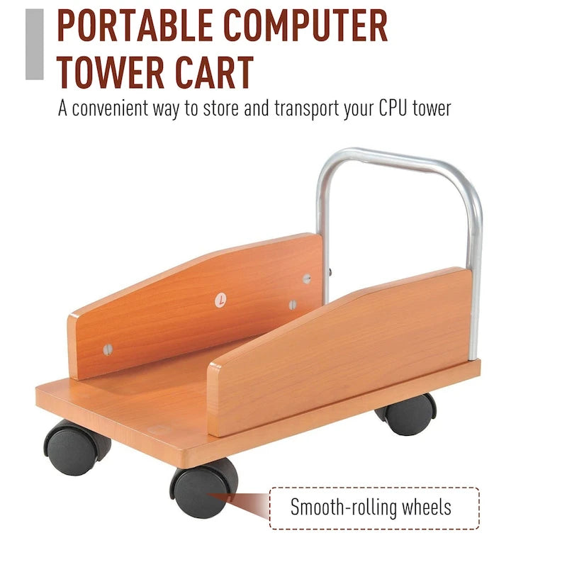 Bureau d'angle en L pour ordinateur, avec étagères de rangement, tablette coulissante pour clavier et support pratique pour unité centrale.