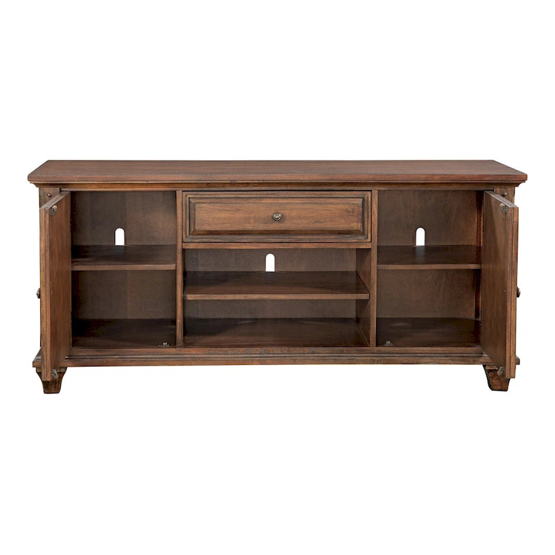 Meuble TV en bois de cerisier Country de 168 cm – 168 cm de large
