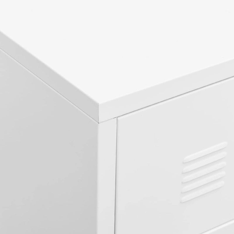 Meuble TV XL/Meuble TV bas/Meuble d'appoint/Meuble TV/Meuble home cinéma/Armoire/Meuble en métal - 41.3 x 13.8 x 16.5