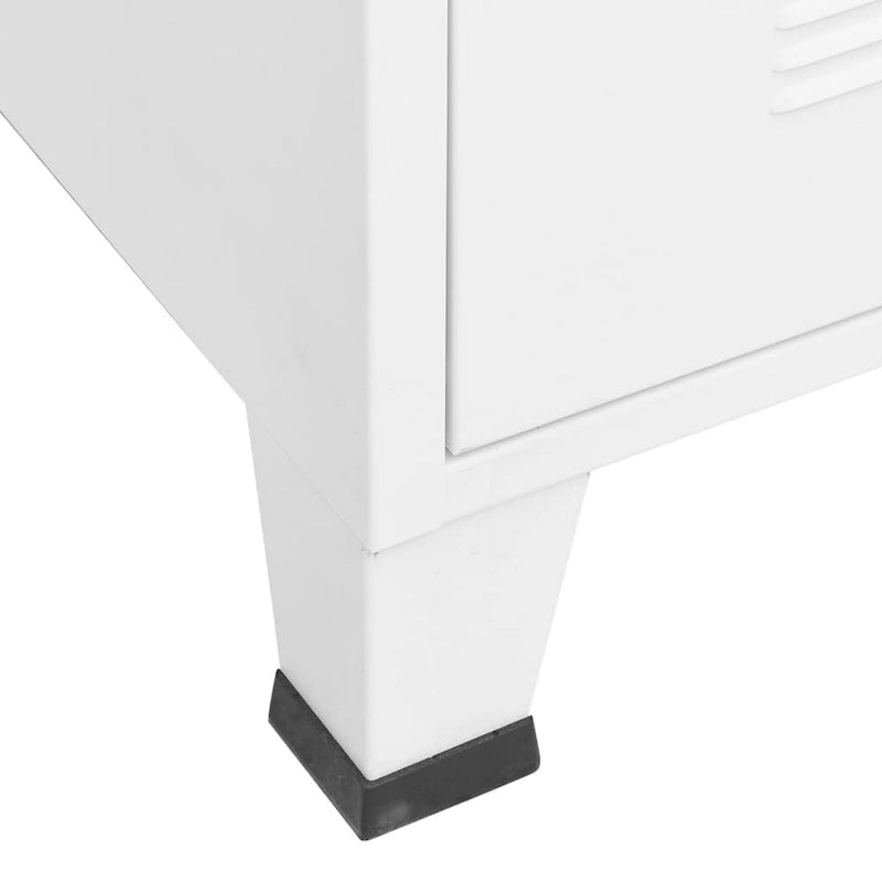 Meuble TV XL/Meuble TV bas/Meuble d'appoint/Meuble TV/Meuble home cinéma/Armoire/Meuble en métal - 41.3 x 13.8 x 16.5