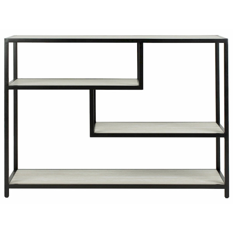 Console géométrique — 42 x 16 x 30,3 — Largeur 42 x Profondeur 16 x Hauteur 30