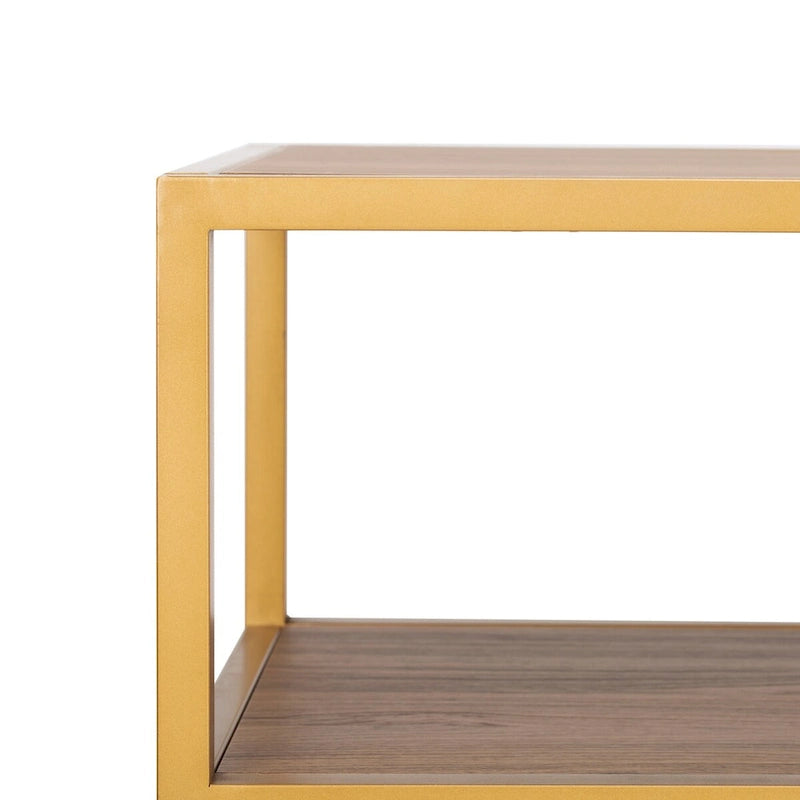 Console géométrique — 42 x 16 x 30,3 — Largeur 42 x Profondeur 16 x Hauteur 30