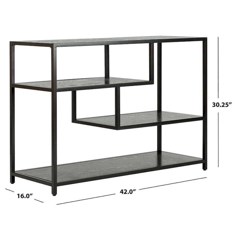 Console géométrique — 42 x 16 x 30,3 — Largeur 42 x Profondeur 16 x Hauteur 30