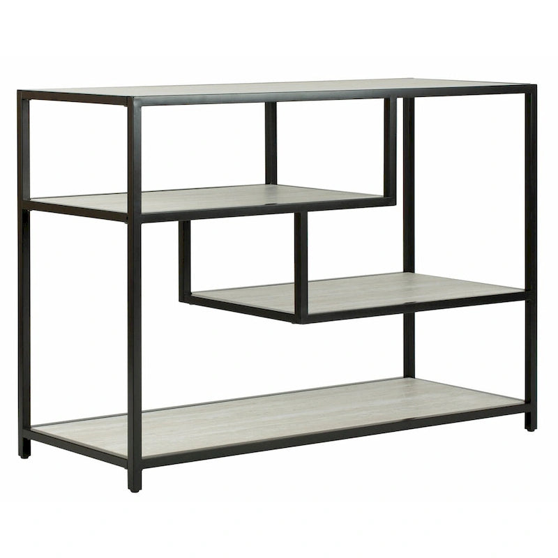 Console géométrique — 42 x 16 x 30,3 — Largeur 42 x Profondeur 16 x Hauteur 30
