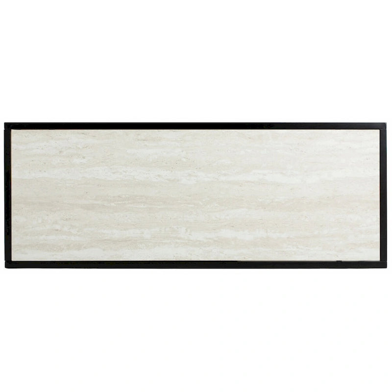 Console géométrique — 42 x 16 x 30,3 — Largeur 42 x Profondeur 16 x Hauteur 30