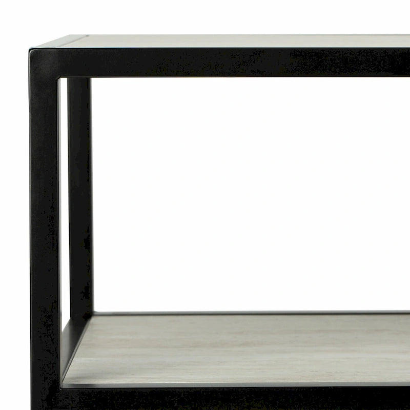 Console géométrique — 42 x 16 x 30,3 — Largeur 42 x Profondeur 16 x Hauteur 30