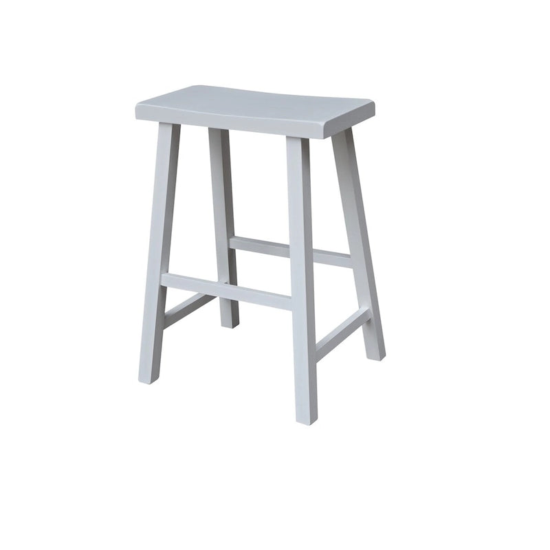 Tabouret de comptoir à assise en selle - Hauteur d'assise 61 cm