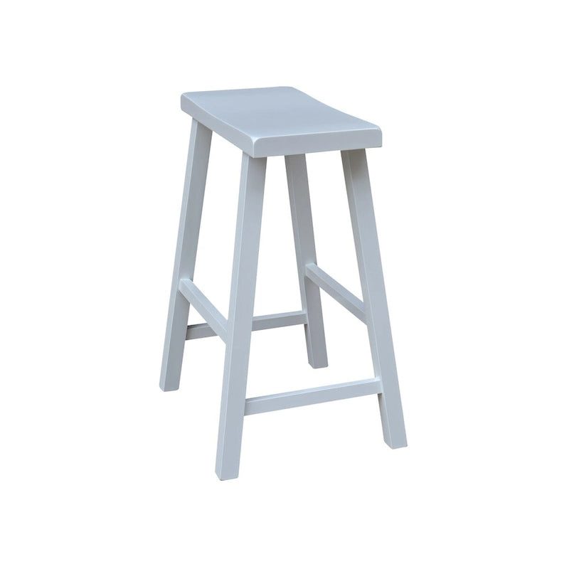Tabouret de comptoir à assise en selle - Hauteur d'assise 61 cm