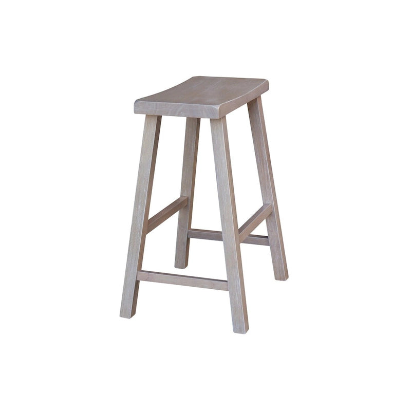 Tabouret de comptoir à assise en selle - Hauteur d'assise 61 cm