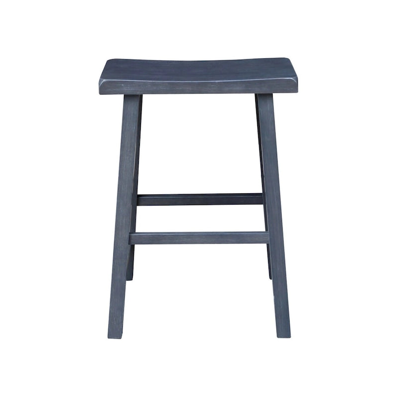 Tabouret de comptoir à assise en selle - Hauteur d'assise 61 cm
