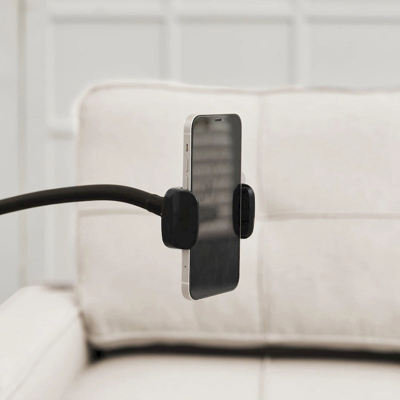 Canapé-lit en lin avec lit gigogne, espace de rangement supplémentaire, support de téléphone et chargeur USB
